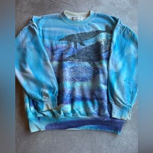 Oceanic Blue Whale Women's Sweatshirt